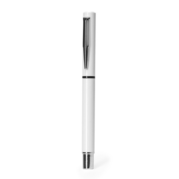Yama Pen - White / BLUE INK