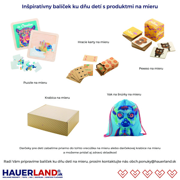 Inšpiratívny balíček MDD Produkty na mieru