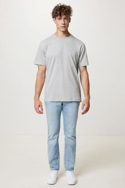 Tričko Iqoniq Kakadu relaxed fit z recykl. bavlny - Heather Grey / XS