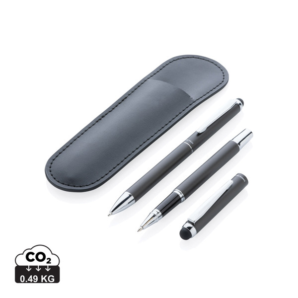 Swiss Peak pen set 1200 m,aluminium barrel