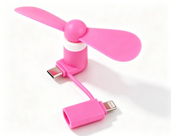 Mini fan – 2in1 connector