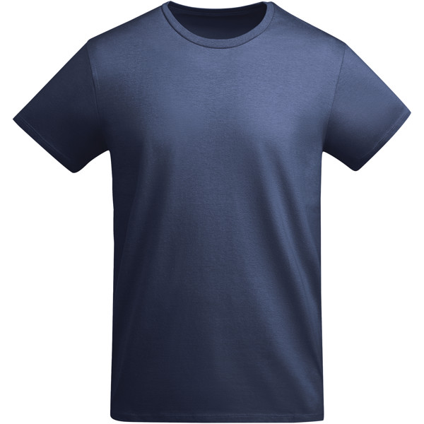 T-shirt a maniche corte in cotone biologico da bambino Breda - Blu navy / 5/6