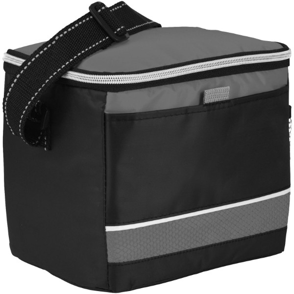 Levy sports cooler bag - Grey / Solid Black