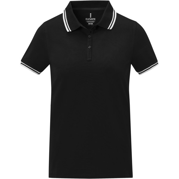 Polo Amarago tipping manches courtes femme - Noir / XS