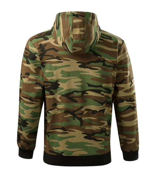 Mikina Pánská Malfini® Camo Zipper - Camouflage Brown / 3XL