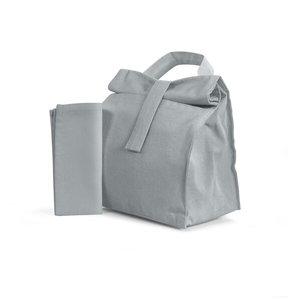 Lunchbag Bio180g BIOLUNCH - gris