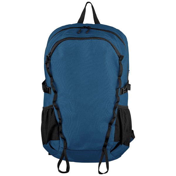 Sac Nordpack  à dos de sport en polyester recyclé - 28 L - Bleu marine / Transfert de chaleur