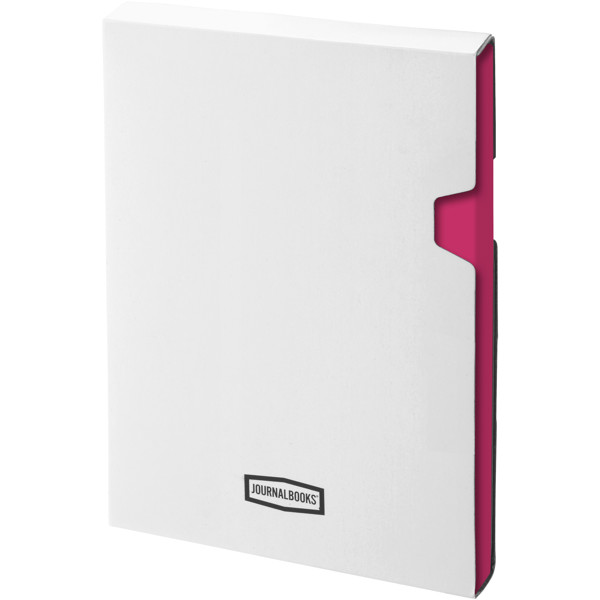 Bloco de notas A5 com capa dura "Classic" - Magenta