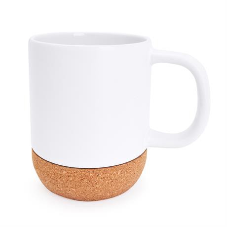 Rosella Cork Mug - White