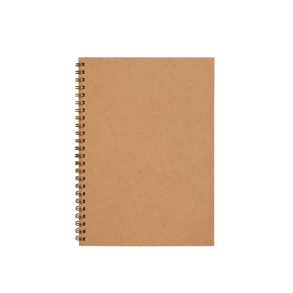 Cahier spirale A5 MEMENTO - marron