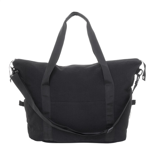 Újrahasznosított Vászon Utazótáska Rebyss Travel - Black