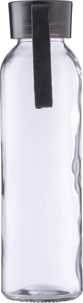 Glazen drinkfles (500 ml) Anouk - wit
