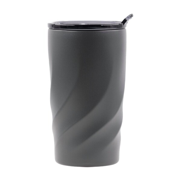 BrandCharger copo térmico Vortex Calix Ceramica | 400 ml - cinza chumbo