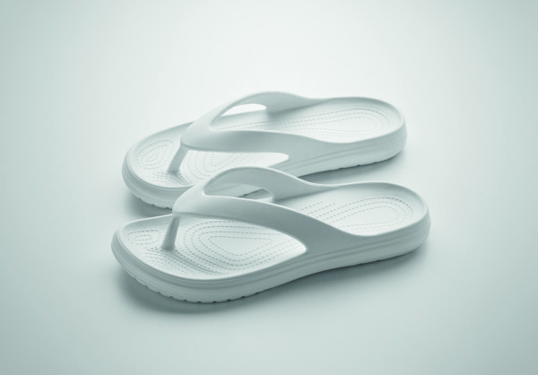 Full EVA slippers size 40/41 Evaslip - White