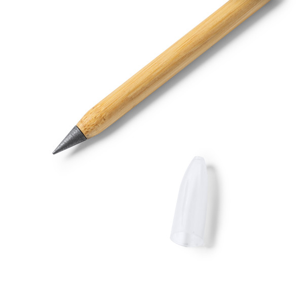 Eternal bamboo pencil with replaceable graphite tip
