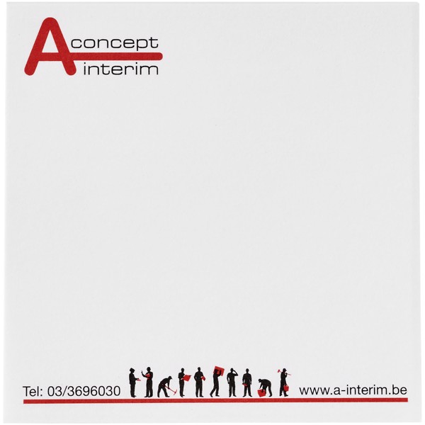 Sticky-Mate® Haftnotizen 100 x 100 mm - weiss / 25 pages