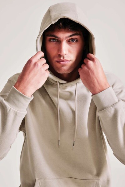 Anthem Studio Hoodie - Stone / S