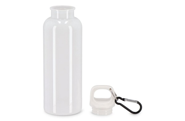 Bouteille d'eau Nina R-PET 500 ml Couleur dure - Blanc