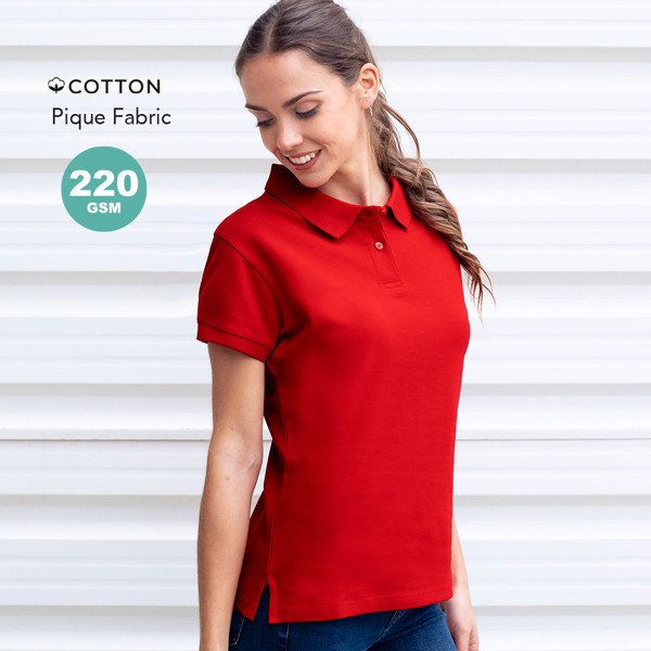 Polo Femme Couleur Koupan - Doré / XL