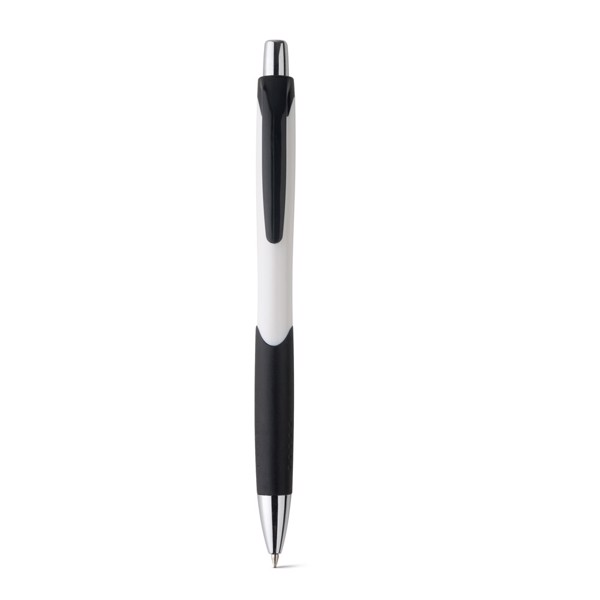 CARIBE. Nonslip ball pen in ABS - White