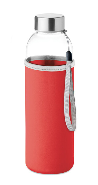 Bouteille en verre 500 ml Utah Glass - Rouge
