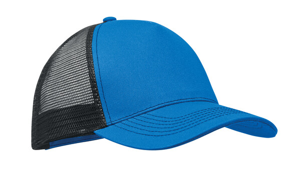 Casquette trucker à 5 panneaux Blist - Bleu Royal