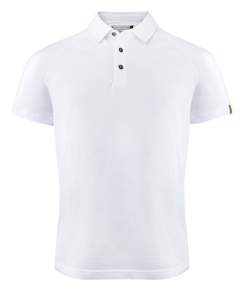 Harvest Brookings Polo Modern Fit White S