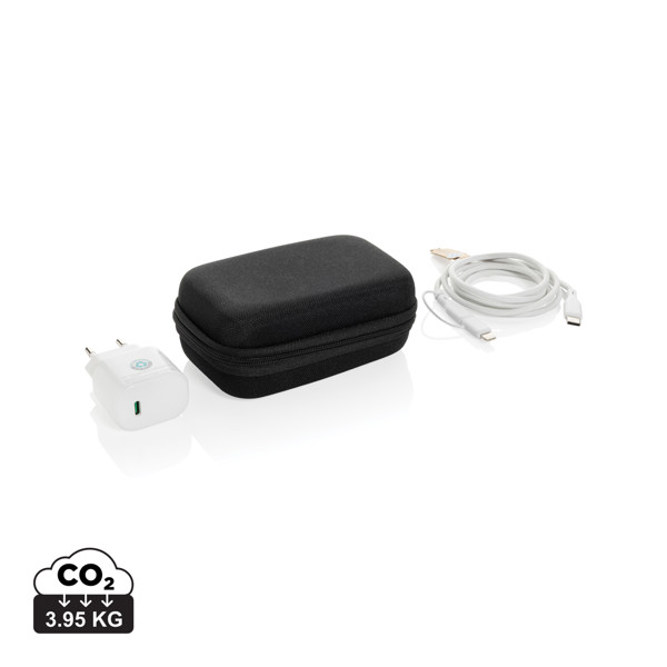 Surge RCS set za punjenje od 3 dijela, 20W USB-C, od reciklirane PET plastike