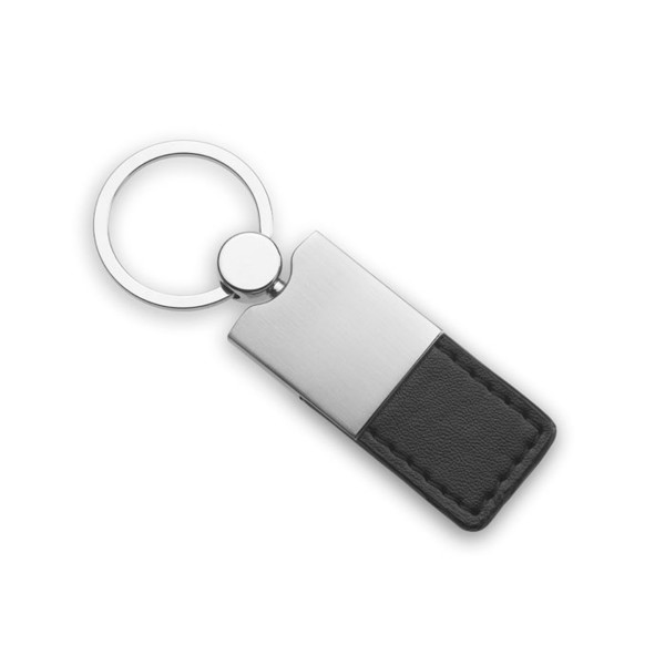 Porte-clés PU et métal Columbus