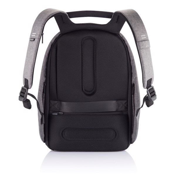 Bobby Hero Regular, Anti-theft backpack - Grey / Black