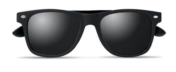 Lunettes de soleil bambou Rhodos - Noir