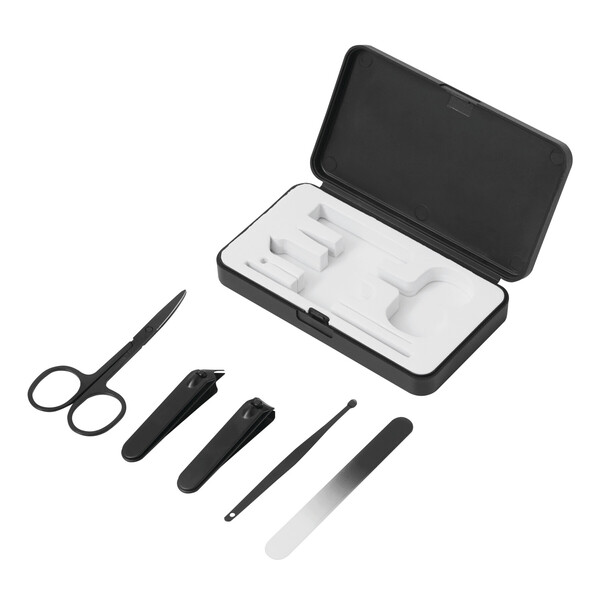 Manicure Set Boxed - Black