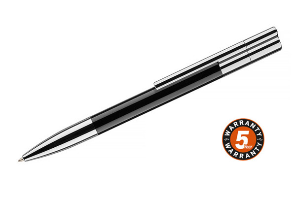 Długopis z pamięcią USB BRAINY 16 GB - Czarny