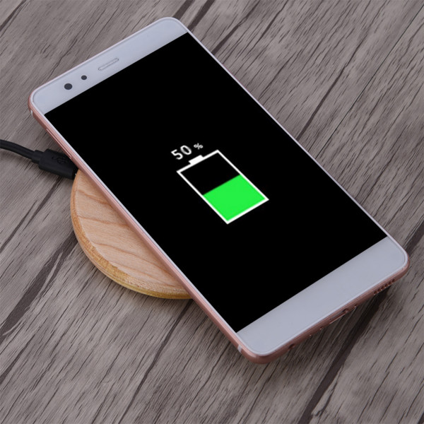 Wooden wireless charger
