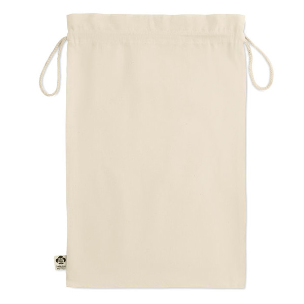 Large organic cotton gift bag Amber Large