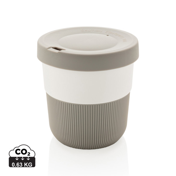 Tasse Coffee To Go 280ml en PLA - Gris