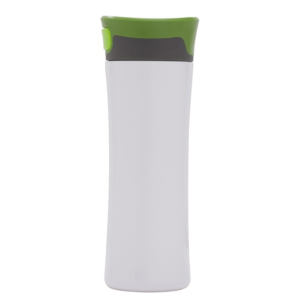 430 ml Telescope thermal mug - White / Green