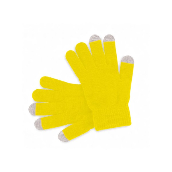 Gant Tactile Actium - Jaune