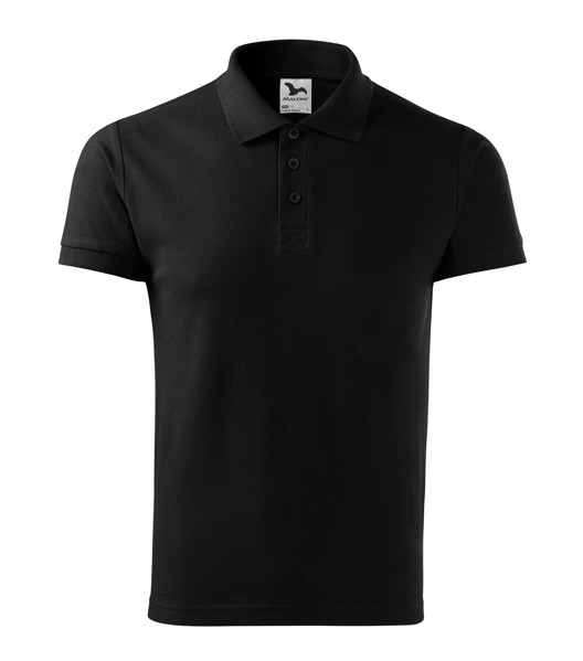 Polokošeľa Pánska Malfini® Cotton Heavy - Čierna / L