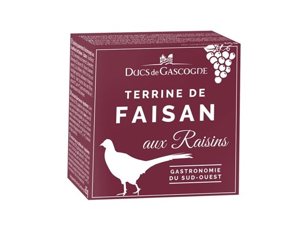 Bažantia terina s hrozienkami