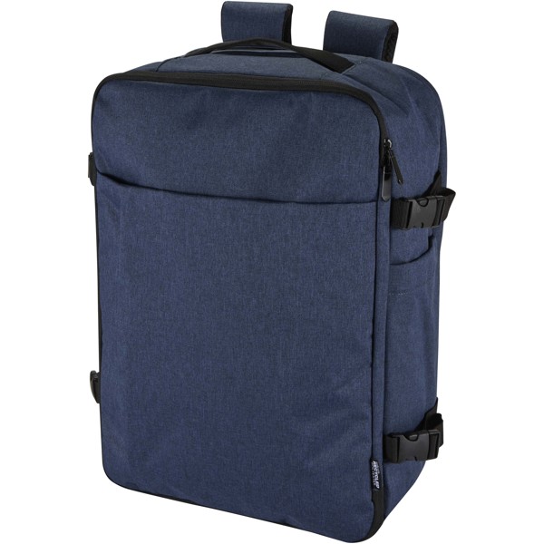 Sac à dos cabine Libra de 17" et 25 L recyclé et certifié GRS - Bleu cobalt