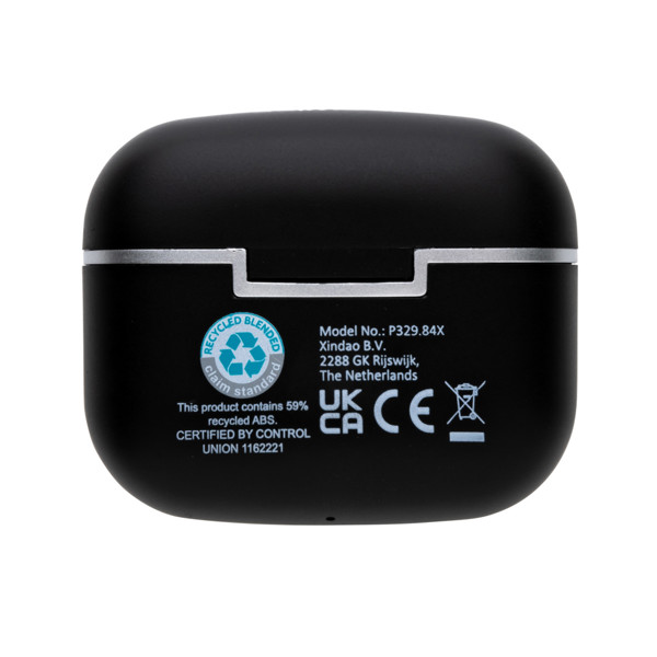 Swiss Peak TWS ušesne slušalke BT 5.3, etui 400 mAh