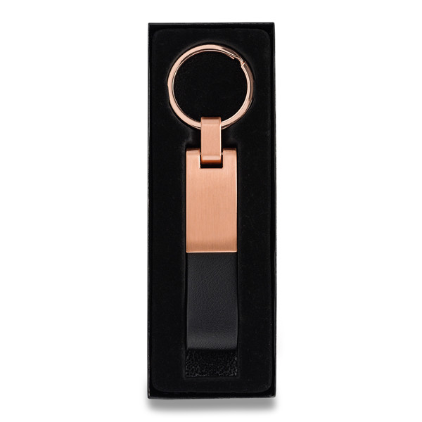 Rosa metal keychain
