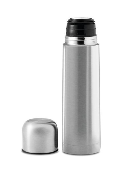 Bouteille double paroi 500ml Chan - Argent Mat