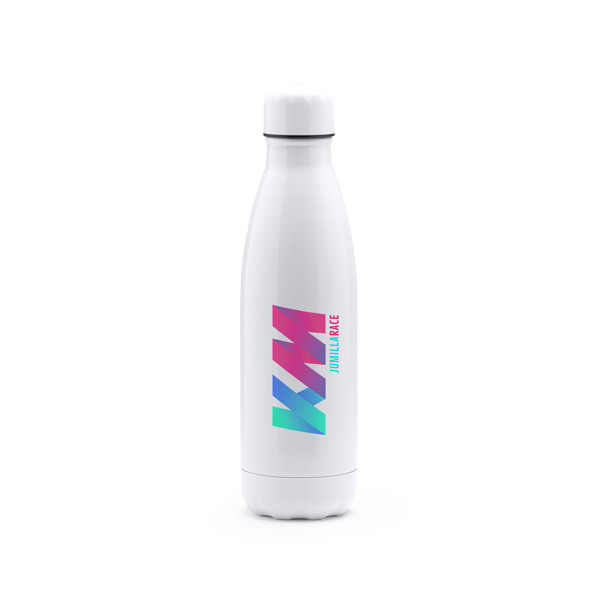 Personalised stainless steel drinking bottle 700 ml with leak-proof cap