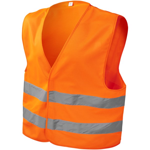 RFX™ Watch-out XL safety vest in pouch for professional use - Neon Orange