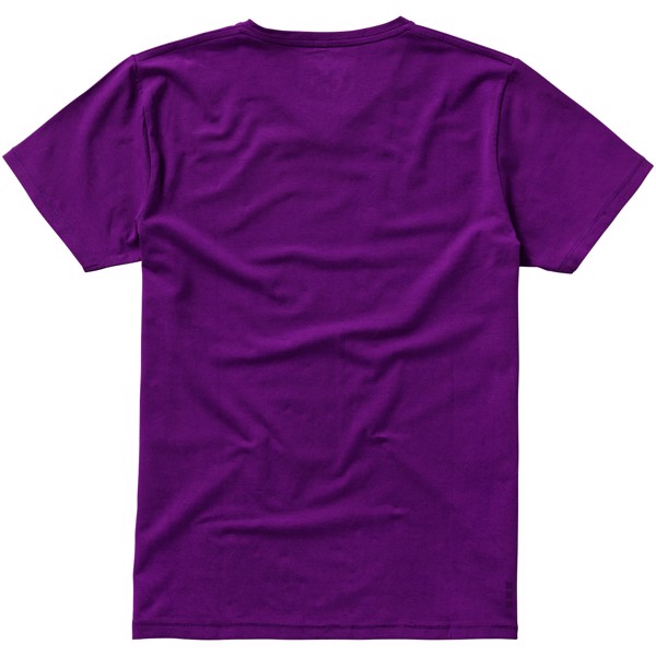 Kawartha short sleeve men's GOTS organic t-shirt - Plum / XL
