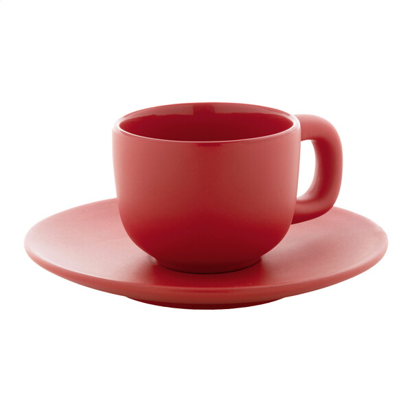 Zestaw filiżanek do espresso Caturra - Czerwony