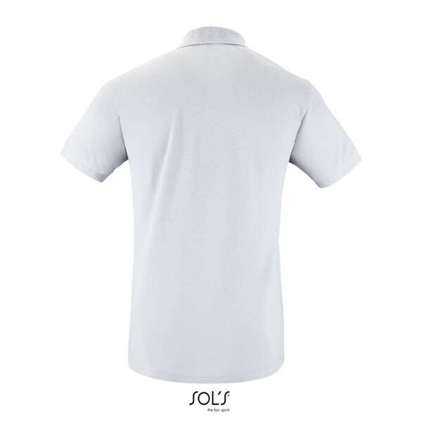 PERFECT MEN Polo homen 180g - Cinza Puro3XL