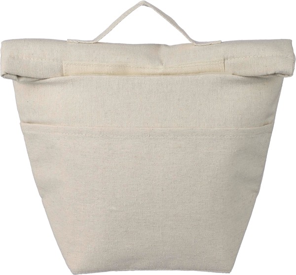 Saco isotérmico rolltop em algodão reciclado (220 g/m2) Faith